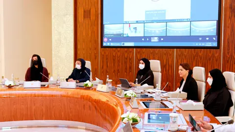 Una reunión del Gabinete de Emiratos. (WAM)