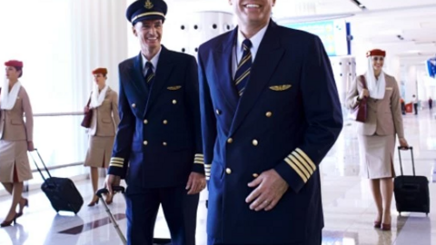 En la imagen pilotos de la aerolínea Emirates. (Web Emirates)