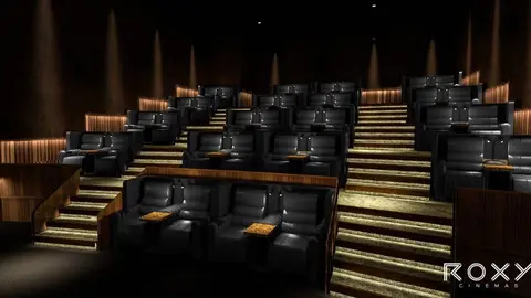 Una imagen de la sala de cine. (Roxy Cinemas)