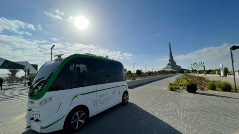 El programa de visitas incluye el transporte en vehículos autónomos inteligentes. (WAM)