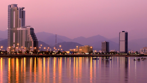 Una imagen de la ciudad de Fujairah. (WAM)