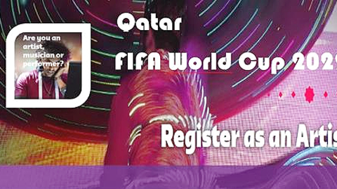Artistas de numerosos países tienen una gran oportunidad en el Mundial de Qatar.