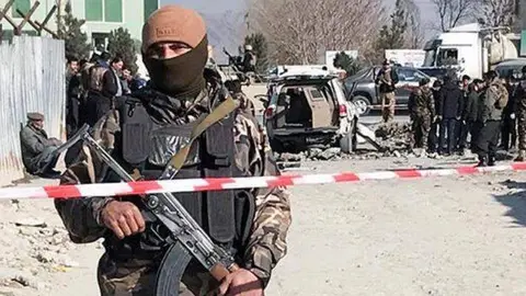 Embajada rusa en Kabul. (Twitter)