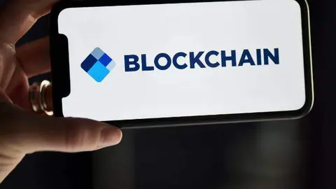 Logo de la empresa Blockchain.com