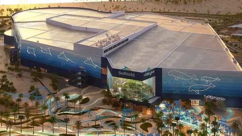 El parque SeaWorld Abu Dhabi en Yas Island. (Fuente externa)