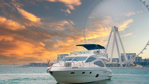 Surcar las aguas de Dubai en un yate de lujo es una experiencia única. (Cedida)