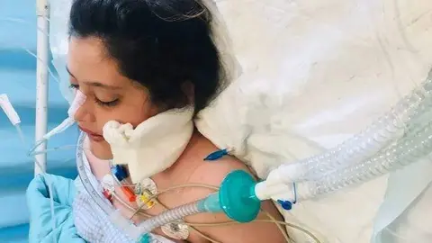 Mahsa Amini entró en coma después de ser arrestada por la policía moral de Irán. (Twitter)