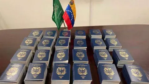 Los pasaportes de Venezuela listos para ser entregados. (Fuente externa)