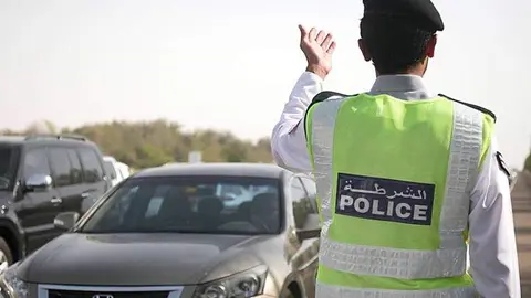 Un oficial en Emiratos Árabes. (Dubai Police)