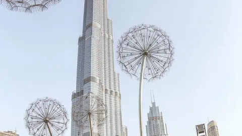 El Burj Khalifa en Dubai. (@Mydubai)