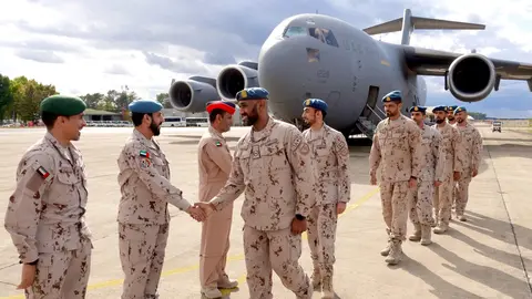 Militares emiratíes a modo ilustrativo. (WAM)