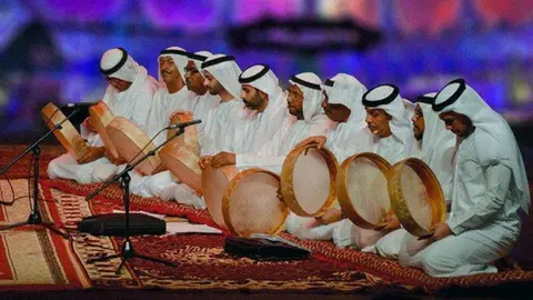 Una imagen de la celebración del aniversario del profeta en Expo City Dubai. (Twitter)