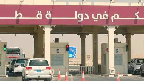 La frontera terrestre entre Qatar y Arabia Saudita. (Fuente externa)