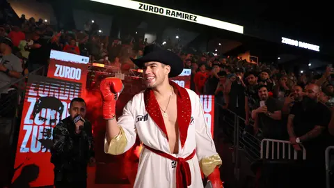 El boxeador mexicano Gilberto “Zurdo” Martínez. (Cedida)