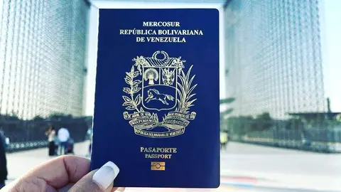 Pasaporte de la República Bolivariana de Venezuela.