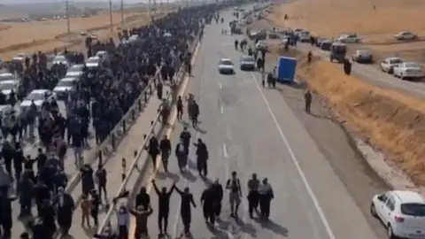 una imagen de Shiraz en Irán. (Twitter)