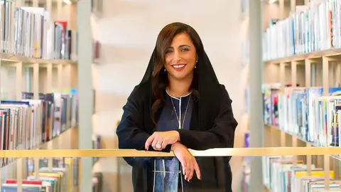 La jequesa Bodour bint Sultan bin Mohammad Al Qasimi, presidente de la Fundación Cultura Sin Fronteras. (WAM)