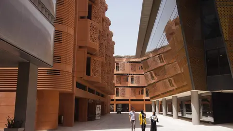 Foto de archivo de la Universidad Inteligencia Artificial Emiratos.