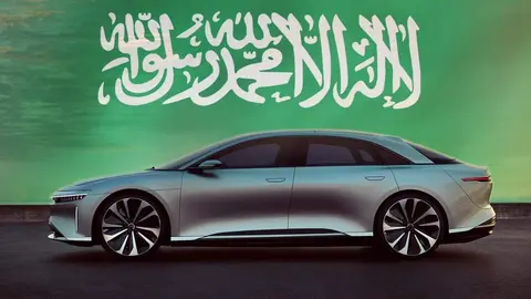 Ceer, el coche eléctrico saudí. (Twitter)