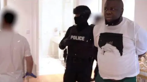 Ramón Abbas, conocido como Hushpuppi, fue detenido en Dubai. (Dubai Police)