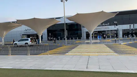 Zona de salidas del Aeropuerto de Abu Dhabi. (EL CORREO)