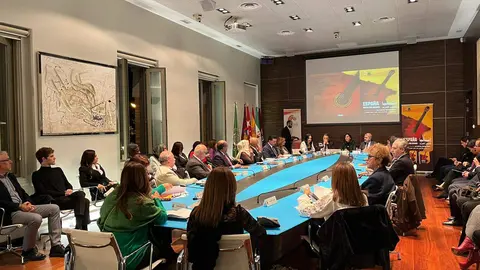 Presentación del libro 'España vista por árabes' la pasada semana en la sede madrileña de Casa Árabe