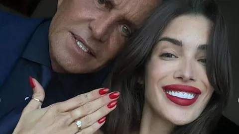 La pareja en una foto de Instagram.