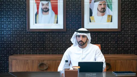 El jeque Hamdan. (Dubai Media Office)