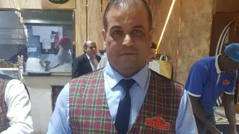 Atiya Yousef, gerente de un restaurante egipcio. (Fuente externa)