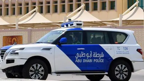 Una imagen ilustrativa de la Policía Abu Dhabi.