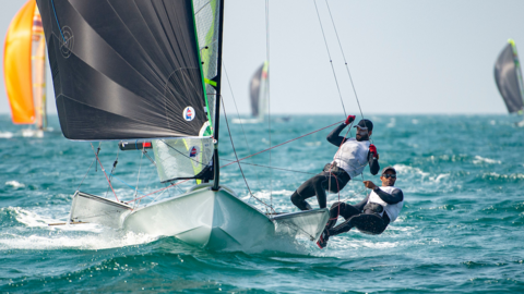 Una regata de vela en Omán. (Cedida)