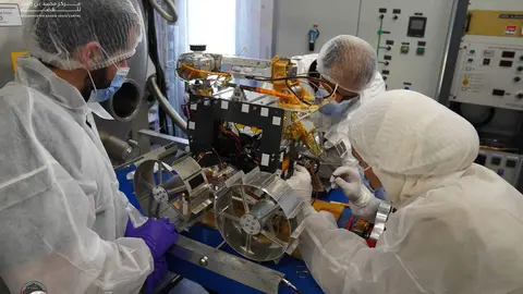 Rover Rashid del Centro Espacial Mohammed Bin Rashid (MBRSC).