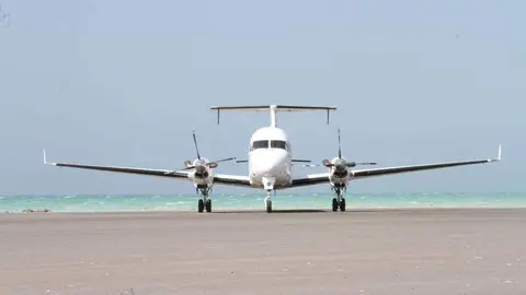 Nuevo aeropuerto Al Makha de Yemen. (Agencia de Noticias de Yemen)