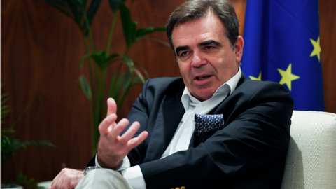 Margaritis Schinas, vicepresidente de la Comisión Europea. (WAM)