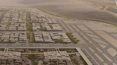 una perspectiva de la ampliación del aeropuerto de Riad. (Twitter)