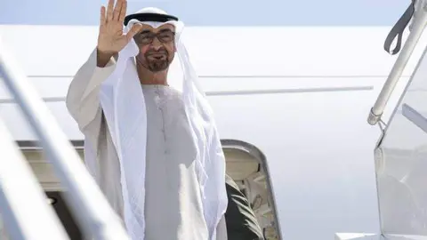 El presidente de EAU. (Corte Presidencial)