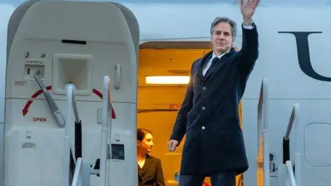 Antony Blinken, secretario de Estado de EEUU. (Twitter)