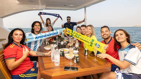 Vivir a bordo de los yates privados de lujo de Centaurus las victorias de tu equipo junto a familia y buenos amigos es una experiencia insuperable. (Cedida)