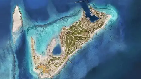 La nueva isla de lujo de NEOM, Sindalah, está preparada para competir con los principales destinos turísticos mundiales. (SPA)