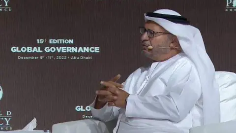 Anwar Gargash, asesor diplomático del presidente de EAU. (World Policy Conference)