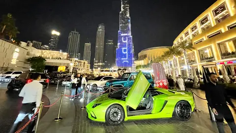 La zona de Downtown de Dubai ha exhibido gran movimiento en la primera quincena de diciembre. (EL CORREO)
