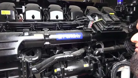 Un generador eléctrico. (WAM)