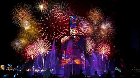 Una imagen de fuegos artificiales. (WAM)