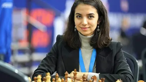 Sara Khadem en una imagen de Twitter.