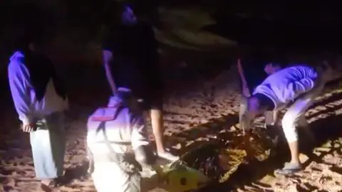 Una imagen difundida tras el suceso.