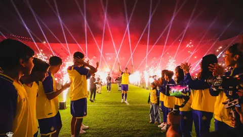 Presentación de Cristiano Ronaldo como nuevo jugador del Al Nassr FC. (@AlNassrFC)