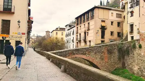 Carrera del Darro en Granada. (Fuente externa)