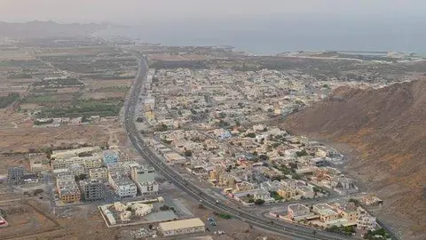 Una imagen de la zona de Dhadna en el emirato de Fujairah. (Twitter)