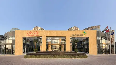 Una oficina de la Autoridad de Salud de Dubai. (WAM)