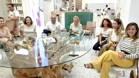 Asistentes al encuentro de EDE en Maison Santé. (Cedida)